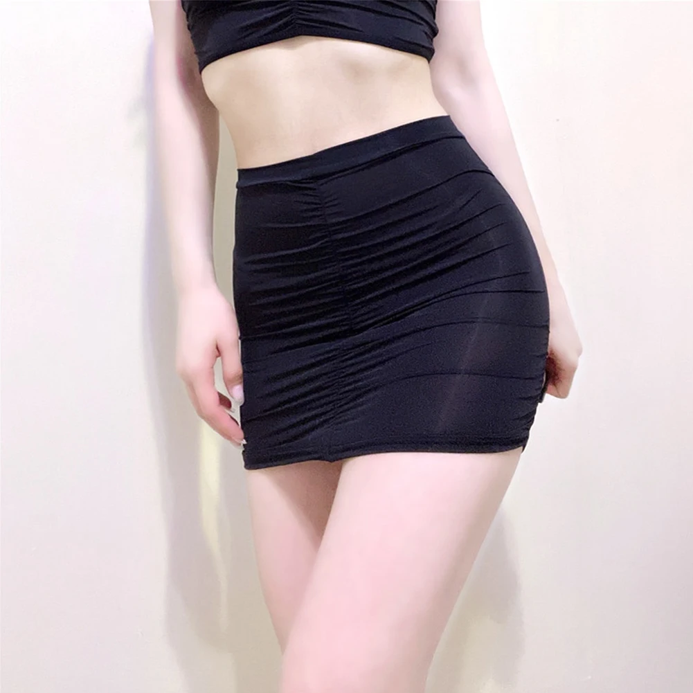 Привлекательный женский комплект нижнего белья, прозрачный глянцевый топ с юбкой, нижнее белье из 2 предметов для незабываемых моментов
Привлекательный женский комплект нижнего белья, прозрачный глянцевый топ с юбкой, нижнее белье из 2 предметов для незабываемых моментов