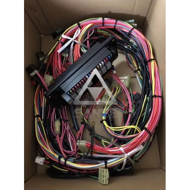 20Y-06-22713 PC200-6 Excavator parts throttle cable wire harness inside engine 
20Y-06-22713 PC200-6 Excavator parts throttle cable wire harness inside engine