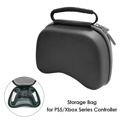 Portable Protective Case Handbag for PS5 EVA Hard Pouch Cover Gamepad Storage Bag Sony PlayStation 5 Controller 
Portable Protective Case Handbag for PS5 EVA Hard Pouch Cover Gamepad Storage Bag Sony PlayStation 5 Controller