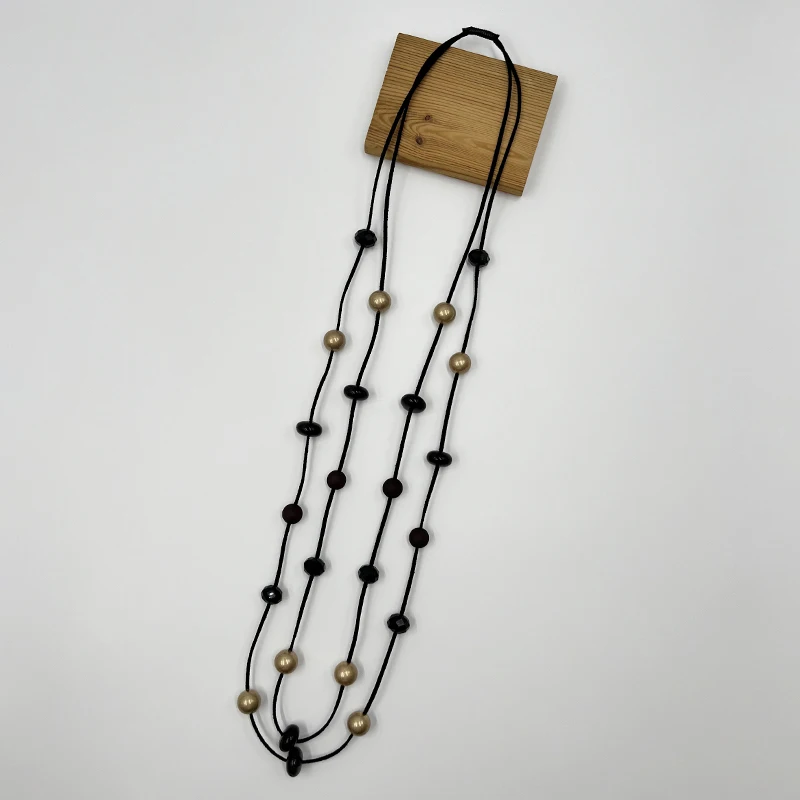 Suekees Goth Fashion Jewelry Customized Sweater Chain Long Necklace Vintage Resin&CCB&Glass Beads Necklace for Women Accessories 
Suekees Goth Fashion Jewelry Customized Sweater Chain Long Necklace Vintage Resin&CCB&Glass Beads Necklace for Women Accessories