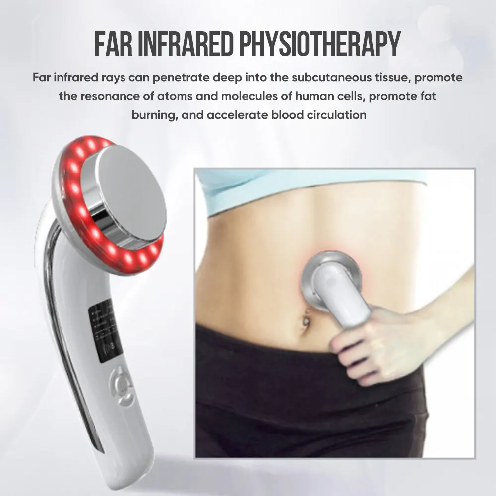 EMS Slimming Machine Ultrasound Cavitation 6 In1 Beauty Facial Body Massager LED Infrared Therapy Face Care Tools Devices
EMS Slimming Machine Ultrasound Cavitation 6 In1 Beauty Facial Body Massager LED Infrared Therapy Face Care Tools Devices