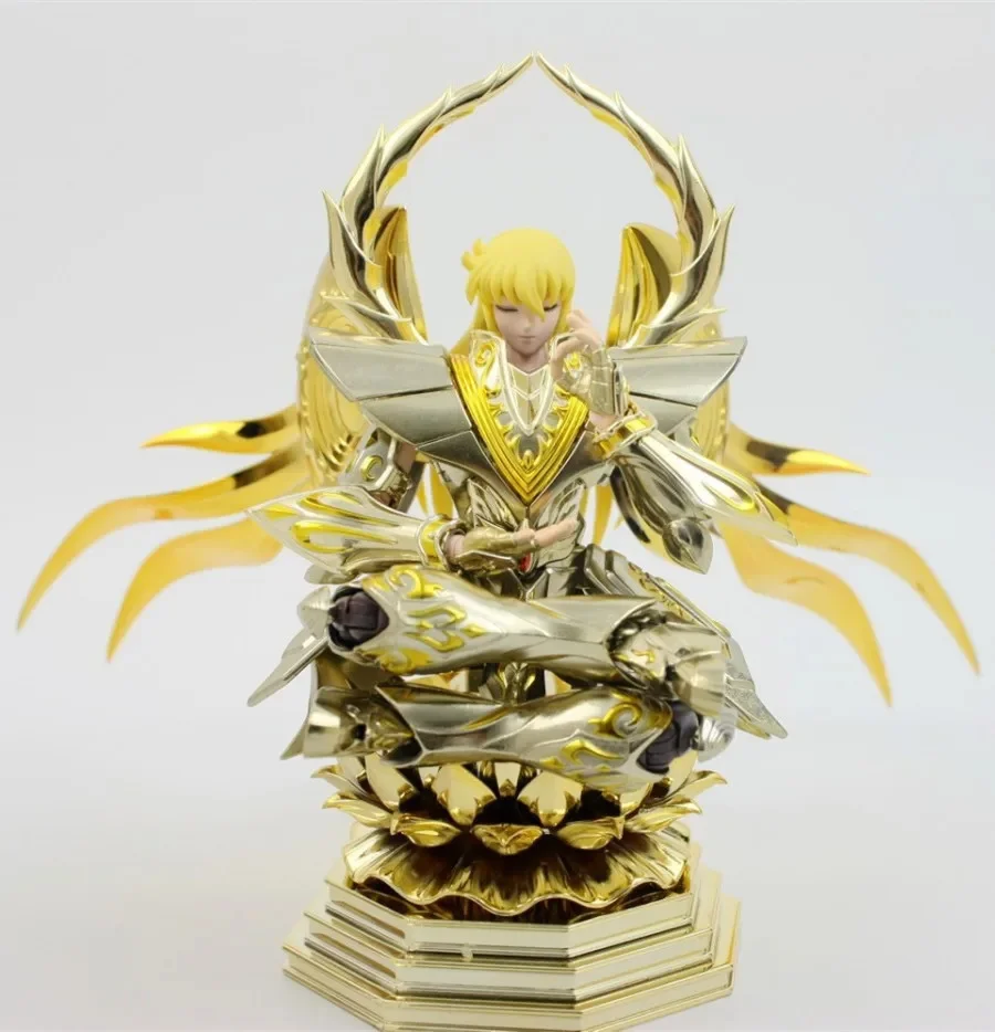 Saint Seiya Myth Cloth EX Virgo Shaka SOG/Soul of God With Lotus Base Knights of the Zodiac Action Figure Metal Club/MC Model
Saint Seiya Myth Cloth EX Virgo Shaka SOG/Soul of God With Lotus Base Knights of the Zodiac Action Figure Metal Club/MC Model