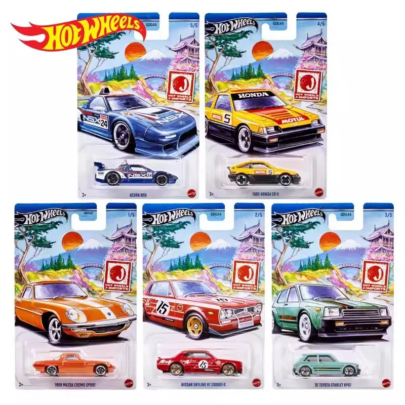 

Free Shipping 5 Pack Hot Wheels GDG44 Case F 1:64 Cars Kids Toys for Boys 1/64 Car Model Diecasts & Toy Vehicles Hotwheels Gift