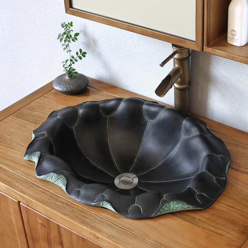 New Chinese Style Middle Basin Semi-Embedded Basin Drop-in Sink Home Art Creative Oval Decoration Wash Basin
New Chinese Style Middle Basin Semi-Embedded Basin Drop-in Sink Home Art Creative Oval Decoration Wash Basin