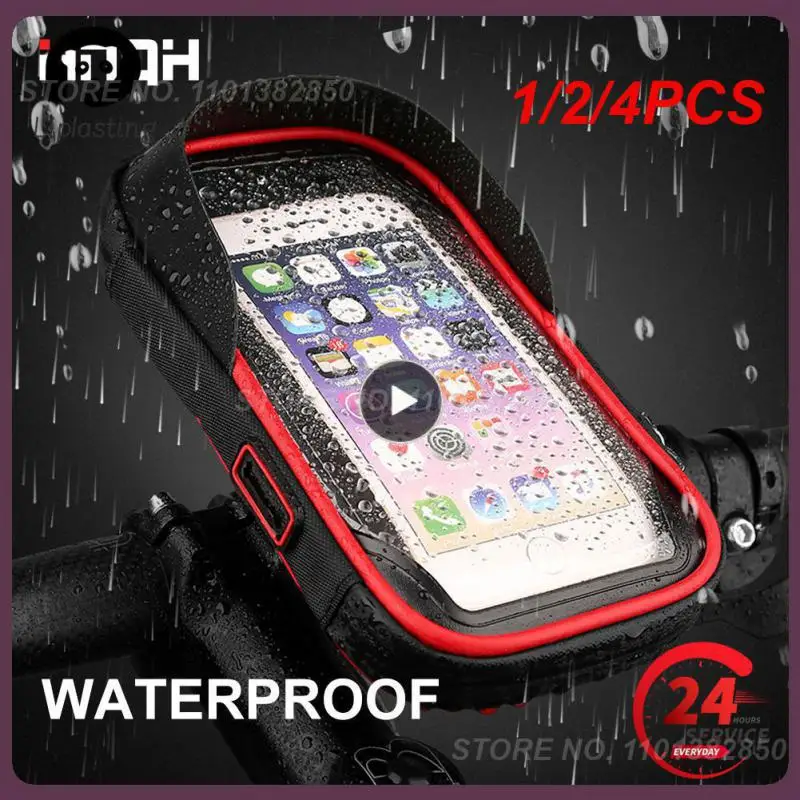 1/2/4PCS Waterproof Bike Phone Mount Bag Case Motorcycle Handlebar Phone Holder Stand for 4.5-6.4 Inch Mobile Cell
1/2/4PCS Waterproof Bike Phone Mount Bag Case Motorcycle Handlebar Phone Holder Stand for 4.5-6.4 Inch Mobile Cell