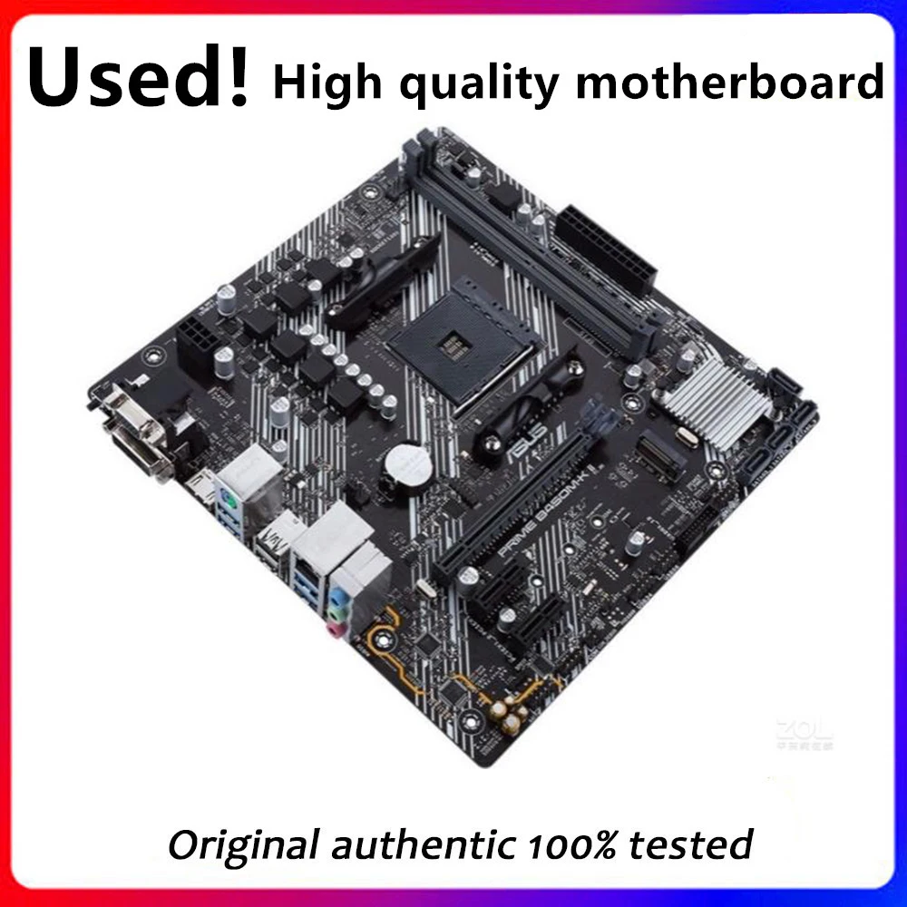 Для ASUS PRIME B450M-K II материнская плата Socket AM4 DDR4 для AMD B450M B450 оригинальная настольная материнская плата Б/у материнская плата
Для ASUS PRIME B450M-K II материнская плата Socket AM4 DDR4 для AMD B450M B450 оригинальная настольная материнская плата Б/у материнская плата