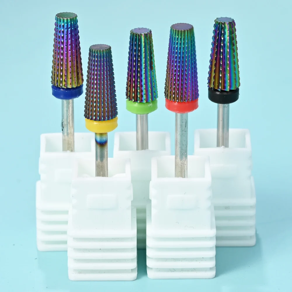 Tungsten Steel Carbide Colorful Coating Cuticle Clean Nail Ddrill Bits Rotary Milling Cutter For Manicure Nails Accessories Tool
Tungsten Steel Carbide Colorful Coating Cuticle Clean Nail Ddrill Bits Rotary Milling Cutter For Manicure Nails Accessories Tool