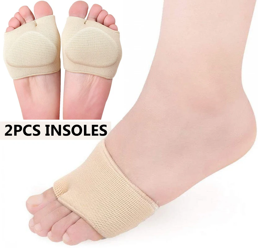 2pcs Soft Forefoot Pads Anti-slip Half Insoles Cushion Half Sock Supports Prevent Calluses Blisters Pain Relief Insole Feet Care
2pcs Soft Forefoot Pads Anti-slip Half Insoles Cushion Half Sock Supports Prevent Calluses Blisters Pain Relief Insole Feet Care