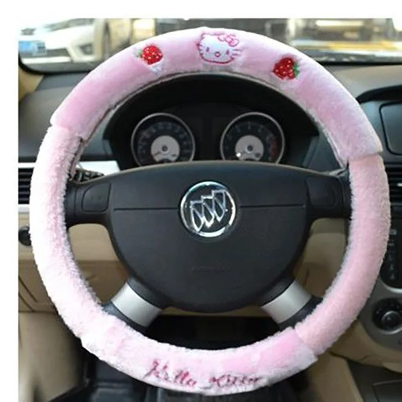 Kawaii Sanrio Car Accessories Series Anime Hello Kittys Cartoon Car Plush Non-Slip Warm Universal Steering Wheel Cover Holiday
Kawaii Sanrio Car Accessories Series Anime Hello Kittys Cartoon Car Plush Non-Slip Warm Universal Steering Wheel Cover Holiday