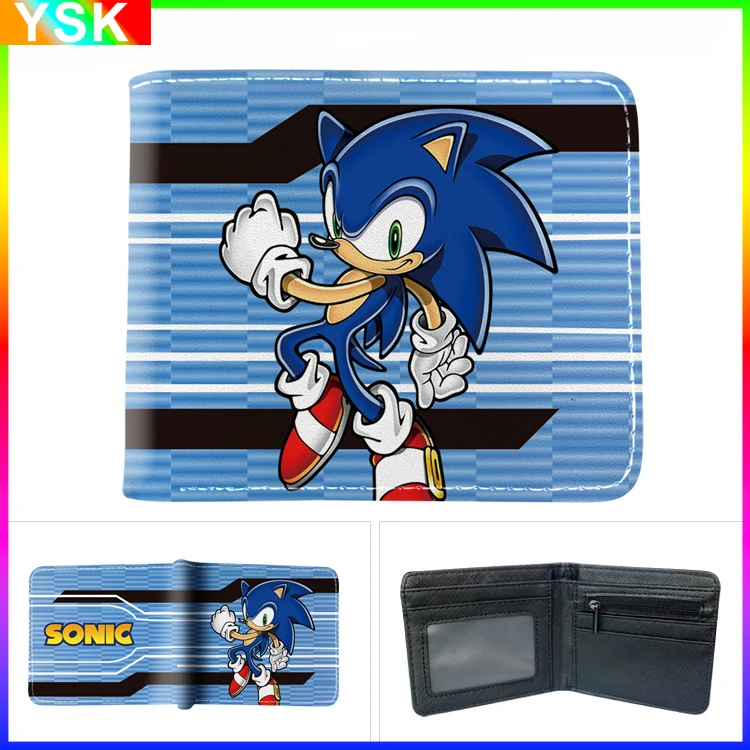 Super Sonic Sonic Peripheral Wallet Short Half-fold Card Holder Full-color Cartoon Anime Zero Fashion Wallet Wallet
Super Sonic Sonic Peripheral Wallet Short Half-fold Card Holder Full-color Cartoon Anime Zero Fashion Wallet Wallet