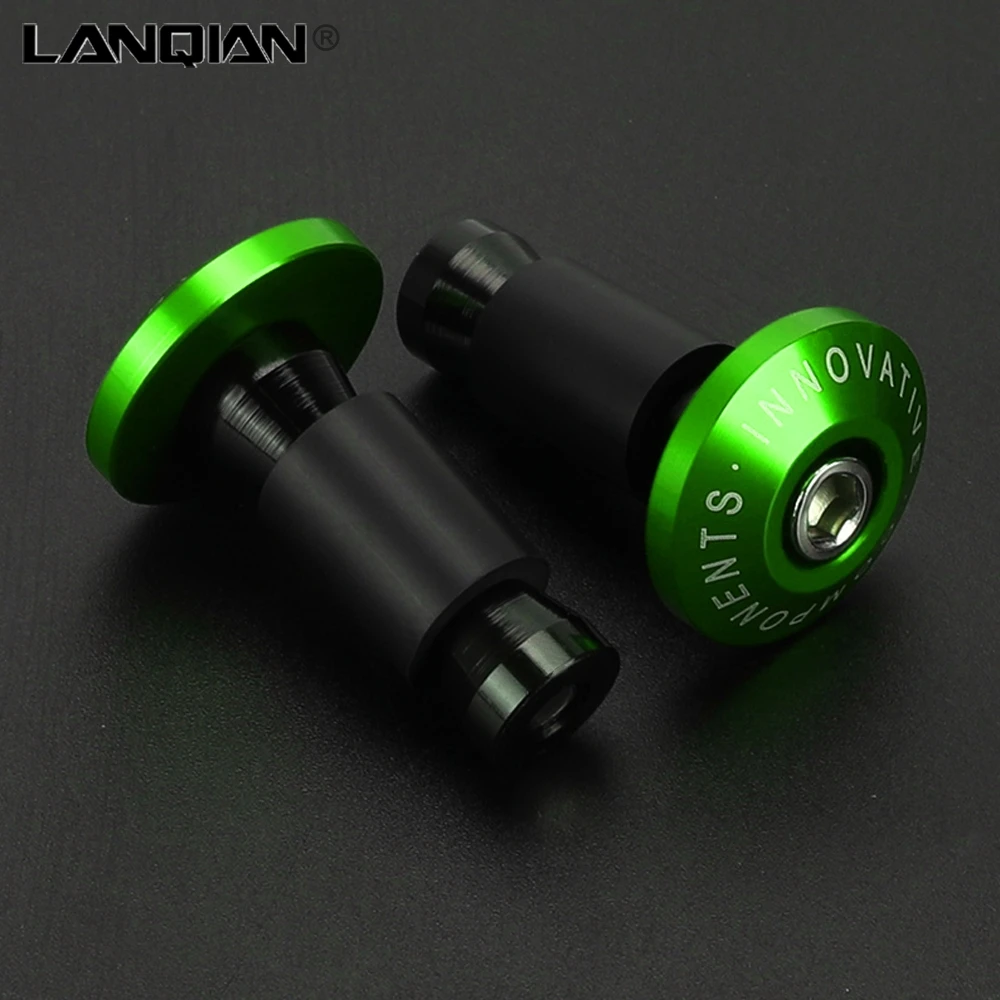 

Universal Motorcycle Handle End Bar Handlebar Grip Plug Cap For KAWASAKI Z900 ER6N Z800 Z750 Honda CRF 450 CRF XR XL CBR600RR