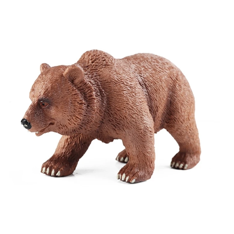 Model Brown Bear Toy for Kids Collection SafariPark Animal Display Toy Fun Gift 
Model Brown Bear Toy for Kids Collection SafariPark Animal Display Toy Fun Gift