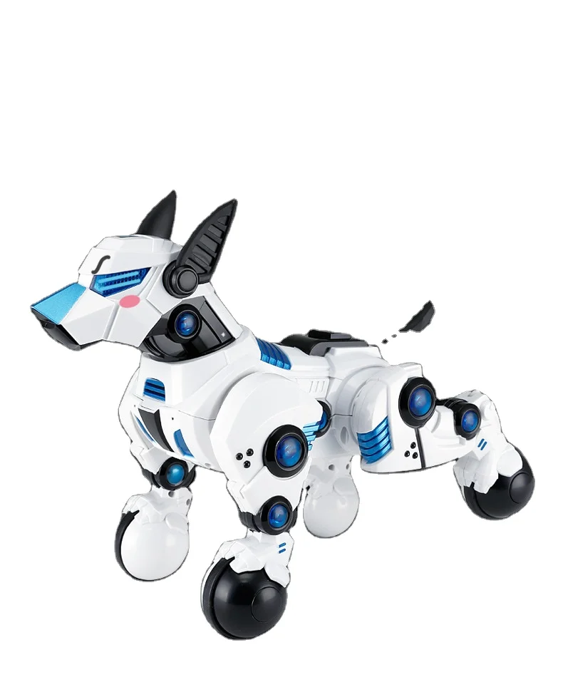 Smart special dog Dugo remote control sound and light dancing electronic pet dog robot toy
Smart special dog Dugo remote control sound and light dancing electronic pet dog robot toy