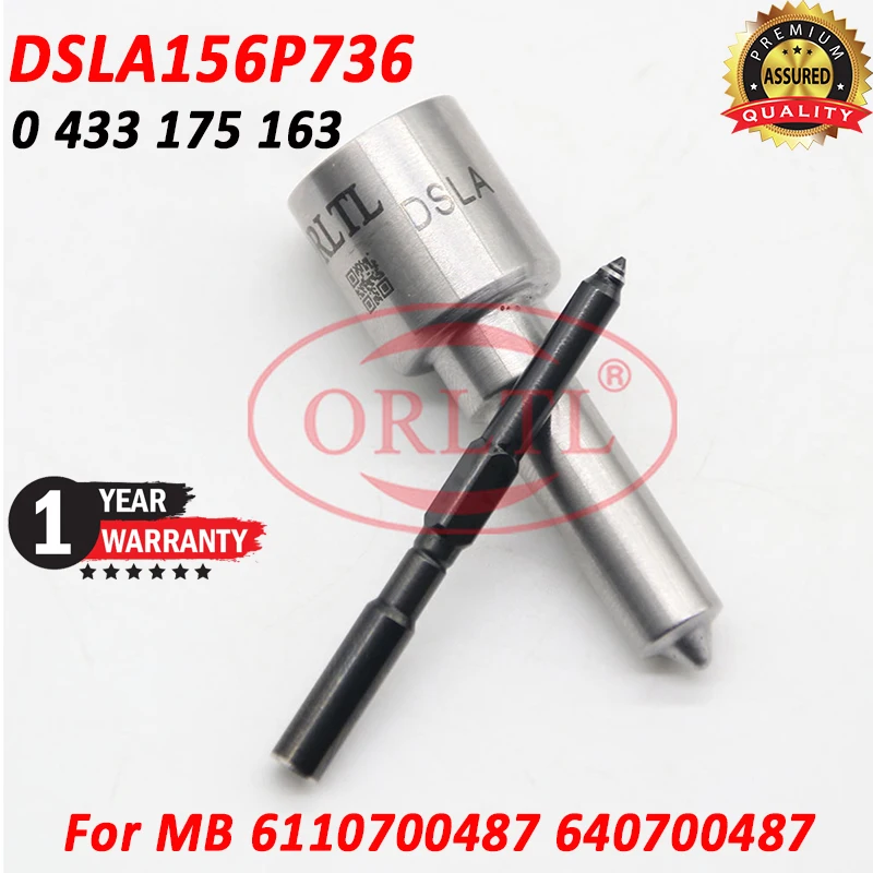 Форсунка DSLA156P736, Форсунка с общей топливной магистралью 0433175163 для MB 6110700487 640700487 6110700587 6600700187 6110700687
Форсунка DSLA156P736, Форсунка с общей топливной магистралью 0433175163 для MB 6110700487 640700487 6110700587 6600700187 6110700687