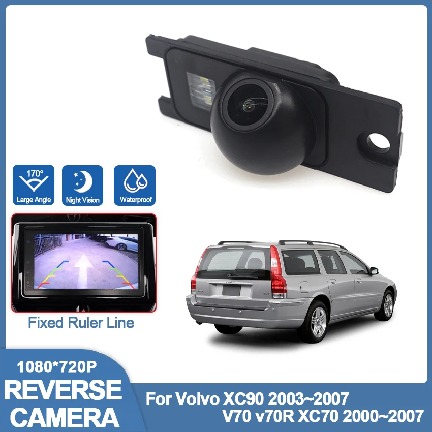 Rear View Camera CCD Night Vision For Volvo XC90 2003~2007 V70 v70R XC70 2000~2007 Reverse Backup Camera License plate camera 
Rear View Camera CCD Night Vision For Volvo XC90 2003~2007 V70 v70R XC70 2000~2007 Reverse Backup Camera License plate camera