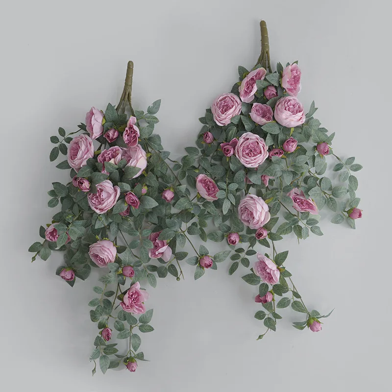 22Heads Rose Vine Artifiicial Silk Rose Flower Rattan Garden Wedding Background Wall Hanging Party Home Decoration Window Layout
22Heads Rose Vine Artifiicial Silk Rose Flower Rattan Garden Wedding Background Wall Hanging Party Home Decoration Window Layout