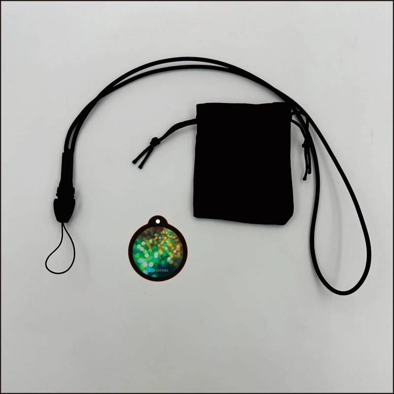 AIBAOTONG Terahertz Energy Card New Me Card collar redondo con colgante de estrella negra
AIBAOTONG Terahertz Energy Card New Me Card collar redondo con colgante de estrella negra