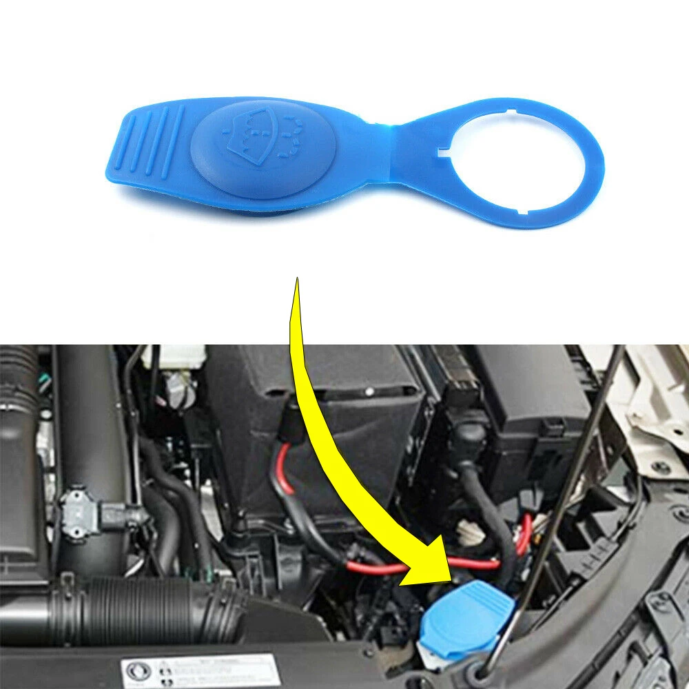 

1pc Car Accessories Car Windshield Washer Fluid Reservoir Cap Car Water Tank Cover Car Washer Tank Cover for VW AUDI 1K0955455