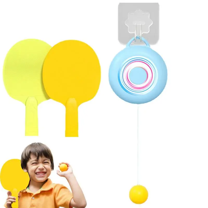 

Hanging Table Tennis Trainer No Table Required Table Tennis Toy Hanging Table Tennis For Door Frame Improve Concentration