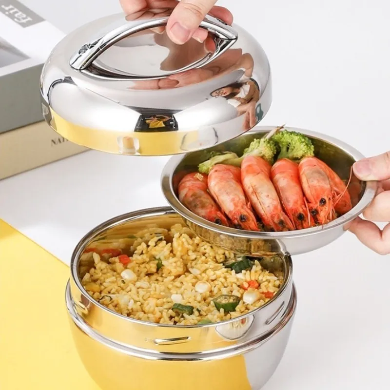 Thermos Food Container Stainless Steel Lunch box for hot food 2 Layer Portable Thermo Insulated Bowl Insulation Bento Tableware
Thermos Food Container Stainless Steel Lunch box for hot food 2 Layer Portable Thermo Insulated Bowl Insulation Bento Tableware