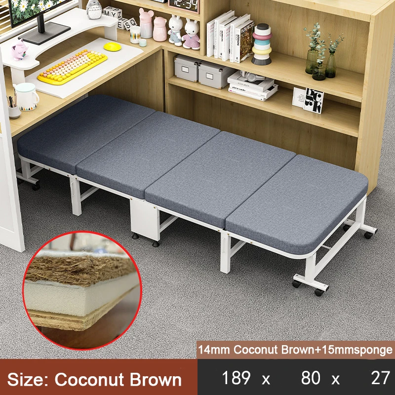 Lunch Break Folding Bed Hospital Accompanying Bed Bedroom 189*80*27CM Single Folding Beds Lounge Chair Simple Home Furniture
Lunch Break Folding Bed Hospital Accompanying Bed Bedroom 189*80*27CM Single Folding Beds Lounge Chair Simple Home Furniture