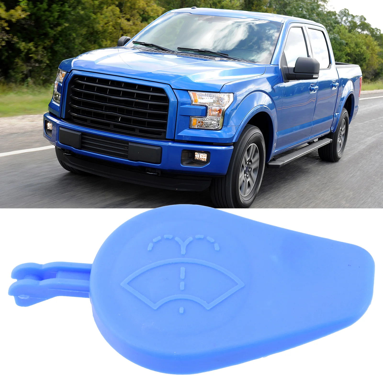 Windshield Washer Reservoir Cap Lid Cover For Ford F150 Fusion 2013-2017 Plastic Blue Accessories For Vehicles
Windshield Washer Reservoir Cap Lid Cover For Ford F150 Fusion 2013-2017 Plastic Blue Accessories For Vehicles