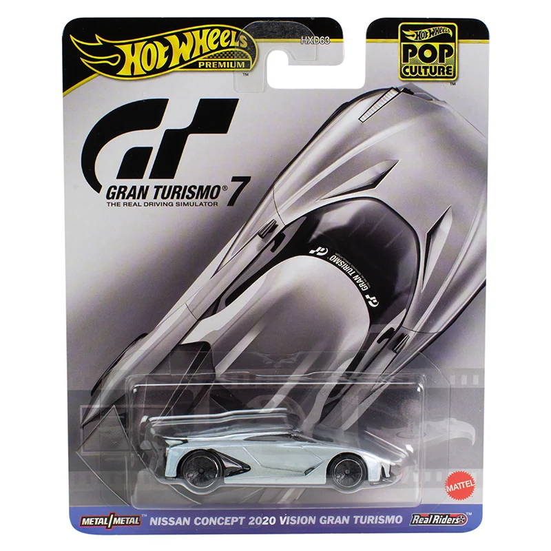 

GenuineHot Wheels Premium Car Nissan Concept 2020 Vision Gran Turismo Pop Culture Toy Boy 1/64 Diecast Vehicles Model Metal Gift