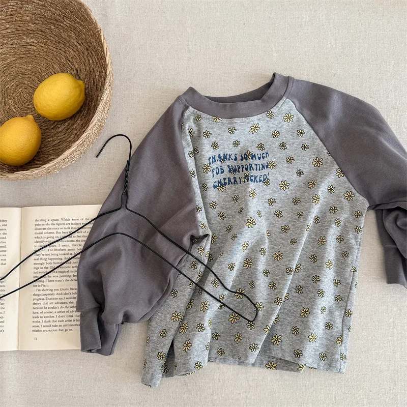 2025 Autumn New Children Long Sleeve T Shirts Cotton Boys Girls Versatile Bottoming Shirts Baby Casual Loose Tees Kids Clothes 18 S032cca450ee44543ac307ab6aba91825P