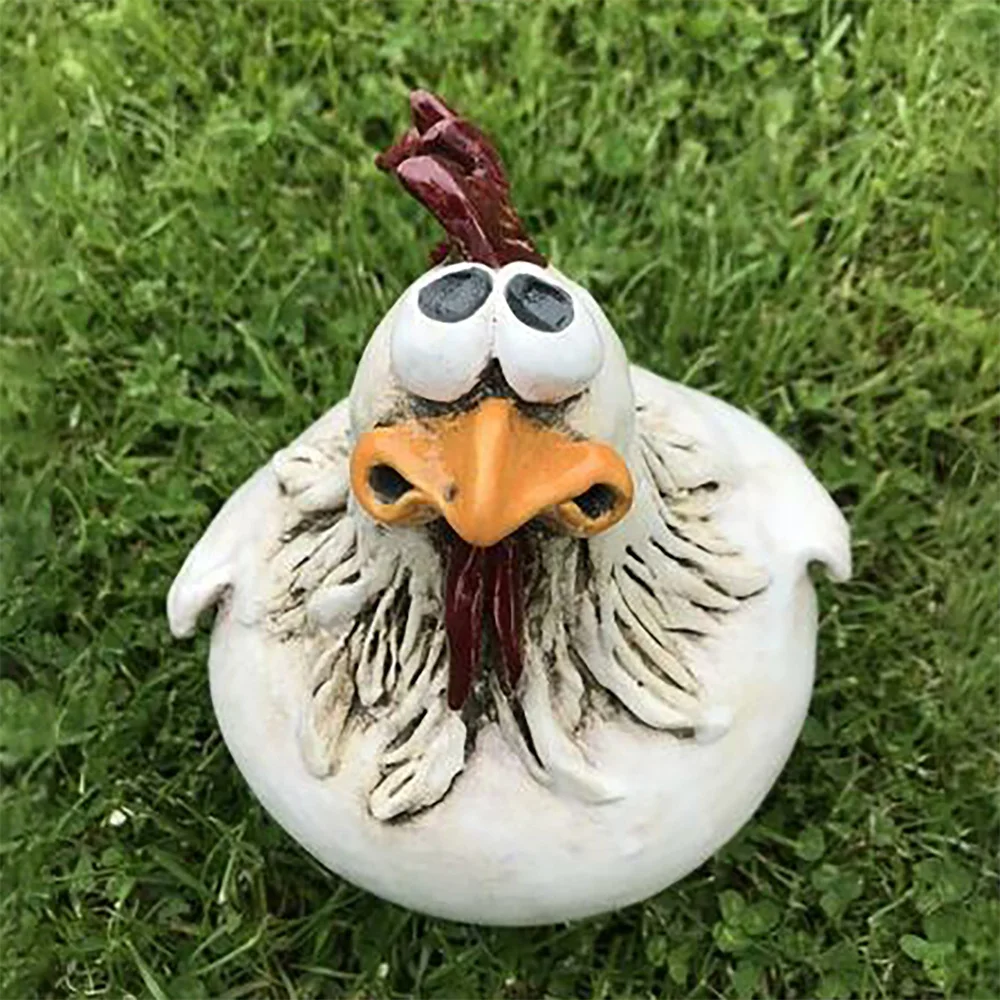 Funny Chicken Fence Decor Resin Statues Chicken Hen Sculpture Art Craft Courtyard Home Garden Farm Yard Decorations Backyard
Funny Chicken Fence Decor Resin Statues Chicken Hen Sculpture Art Craft Courtyard Home Garden Farm Yard Decorations Backyard