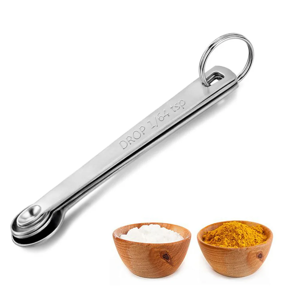 5Pcs/Set Mini Measuring Spoons Stainless Steel Tea Coffee Sauce Scoops Baking Seasoning Tool Kitchen Mearure Accessories
5Pcs/Set Mini Measuring Spoons Stainless Steel Tea Coffee Sauce Scoops Baking Seasoning Tool Kitchen Mearure Accessories