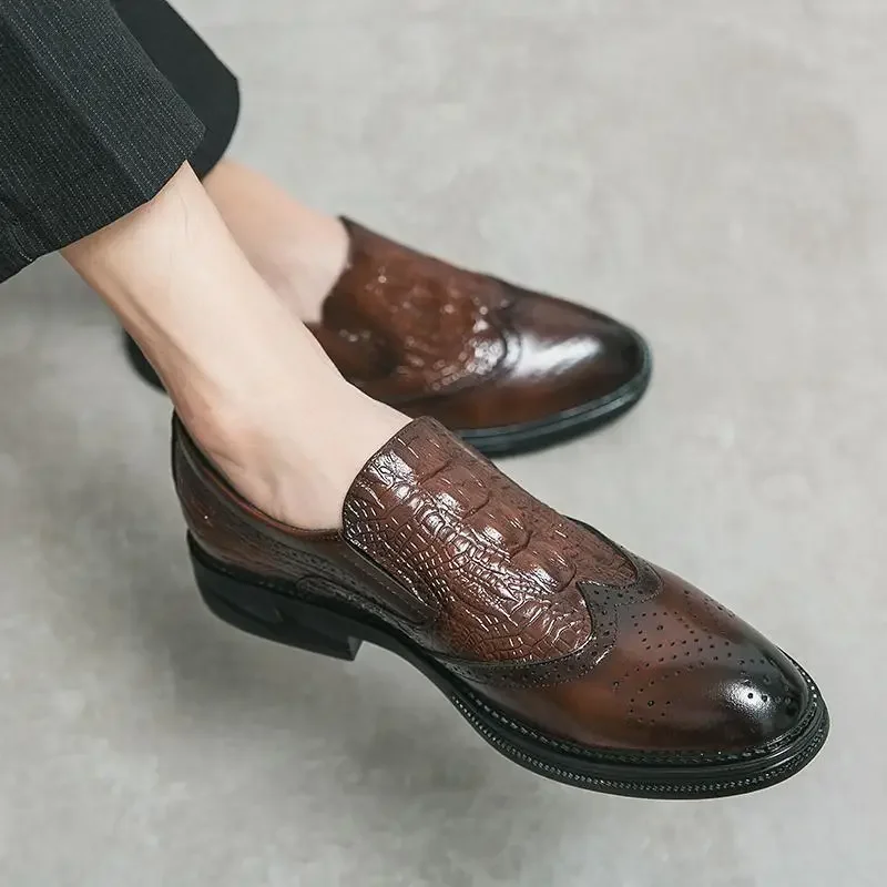 Men's Classic Derby Lightweight Simple Business Formal Wear Brand Men's Shoes Party Dress Luxury Leather Shoes
Men's Classic Derby Lightweight Simple Business Formal Wear Brand Men's Shoes Party Dress Luxury Leather Shoes