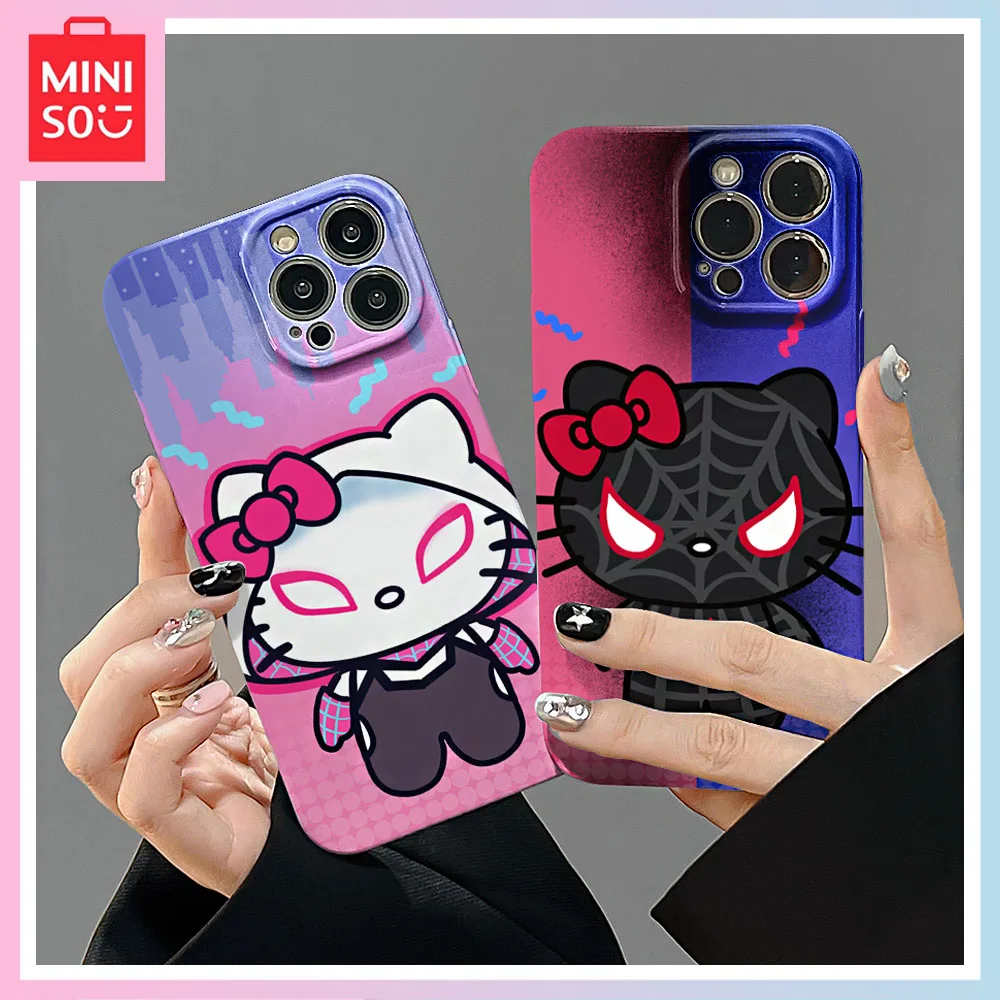 Miniso New Creative Hello Kitty iPhone15Promax Phone Case Fashion Cute 13/12 Anti-Fall 11/xr/xs Couple Birthday Christmas Gift
Miniso New Creative Hello Kitty iPhone15Promax Phone Case Fashion Cute 13/12 Anti-Fall 11/xr/xs Couple Birthday Christmas Gift