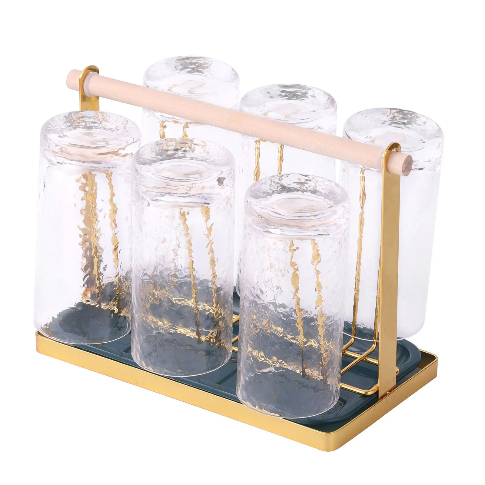 Creative Metal Water Cup Rack Space-saving Large Capacity Cup Organizer Rack for Home Kitchen Bar Decor
Creative Metal Water Cup Rack Space-saving Large Capacity Cup Organizer Rack for Home Kitchen Bar Decor