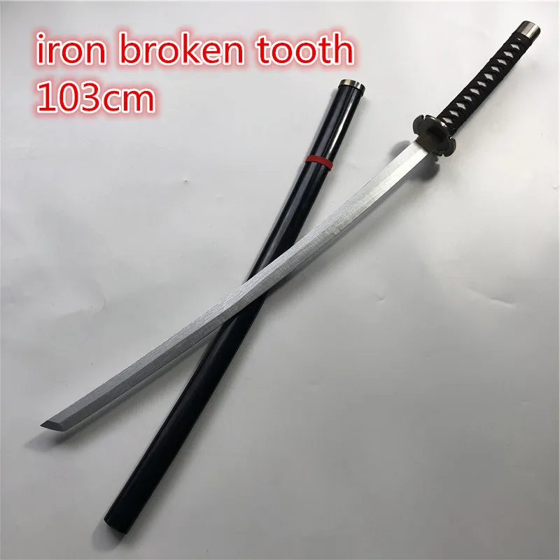 Inuyasha sword iron broken Tooth sword bakusaiga sword Cosplay Prop Replica PU toy Anime Ninja Knife Samurai sword 103cm
Inuyasha sword iron broken Tooth sword bakusaiga sword Cosplay Prop Replica PU toy Anime Ninja Knife Samurai sword 103cm