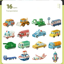 3D Puzzle Paper Model Two Style Cartoon Animal Car Building DIY Handmade Origami Kit Children Educational Toys Gift 16pcs/Set
3D Puzzle Paper Model Two Style Cartoon Animal Car Building DIY Handmade Origami Kit Children Educational Toys Gift 16pcs/Set