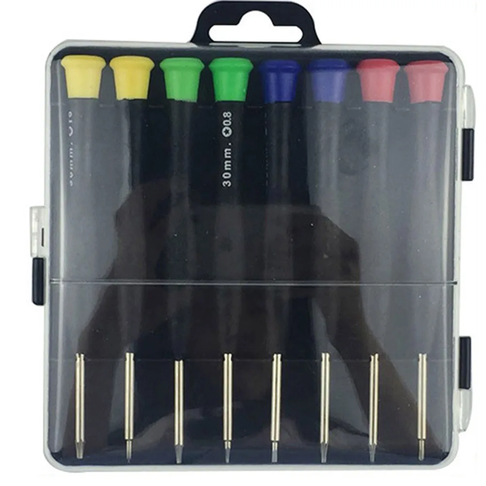 8pcs Precision Torx Cross Screwdriver Set Repairing Tool Magnetic Slotted Star Screwdriver Nutdrivers Disassembly Hand Tools
8pcs Precision Torx Cross Screwdriver Set Repairing Tool Magnetic Slotted Star Screwdriver Nutdrivers Disassembly Hand Tools