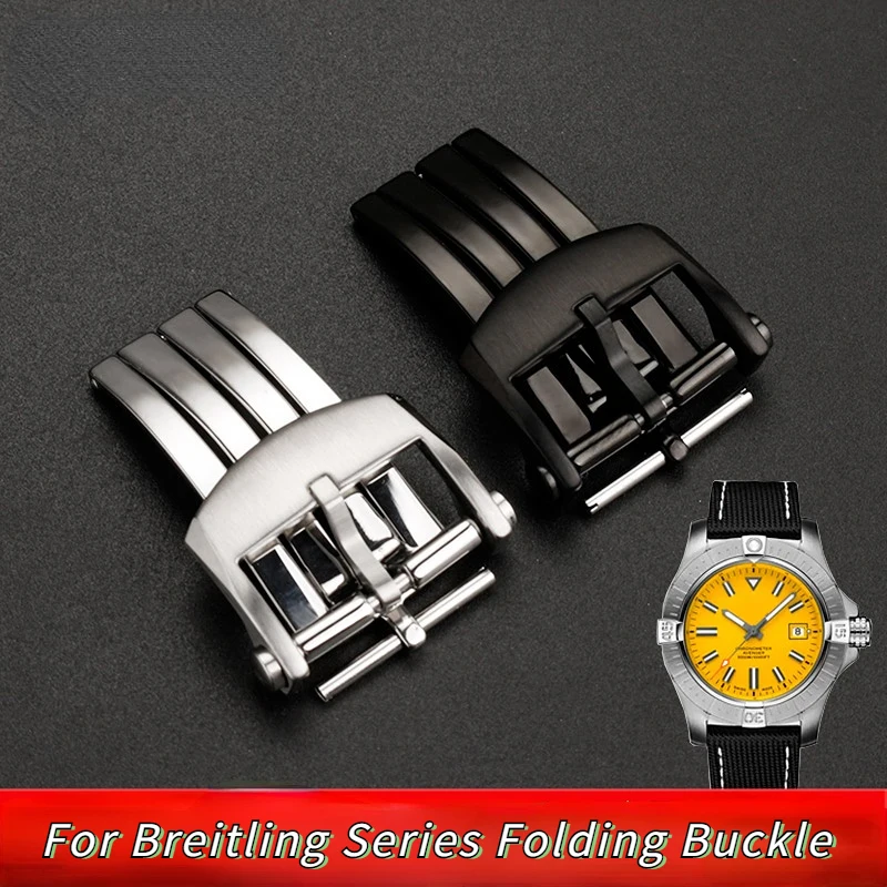 watch clasp For Breitling Matt folding buckle Nylon rubber leather strap 316 Stainless steel High quality watch accessories 20mm
watch clasp For Breitling Matt folding buckle Nylon rubber leather strap 316 Stainless steel High quality watch accessories 20mm