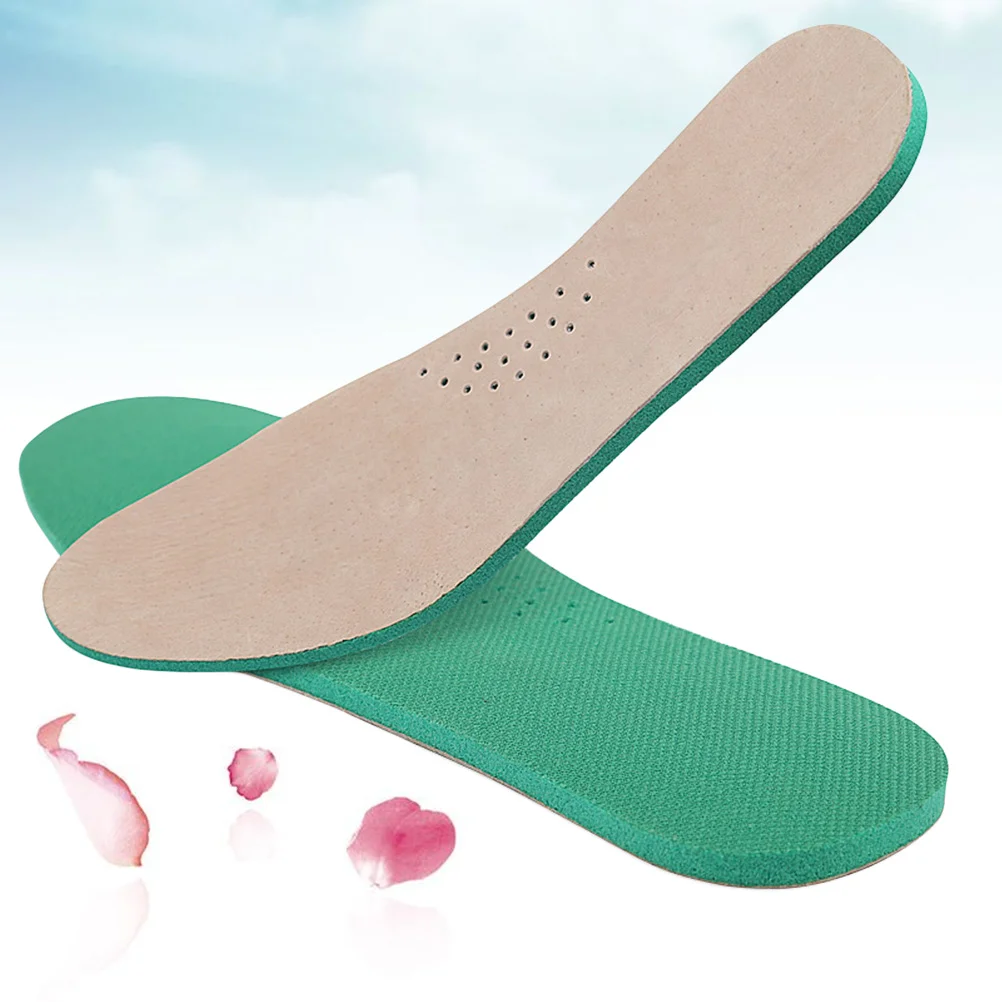 

1Pair Ultra Thin Breathable Deodorant Insoles Pigskin Instantly Absorb Sweat Replacement Inner Soles Shoes Insole Pads