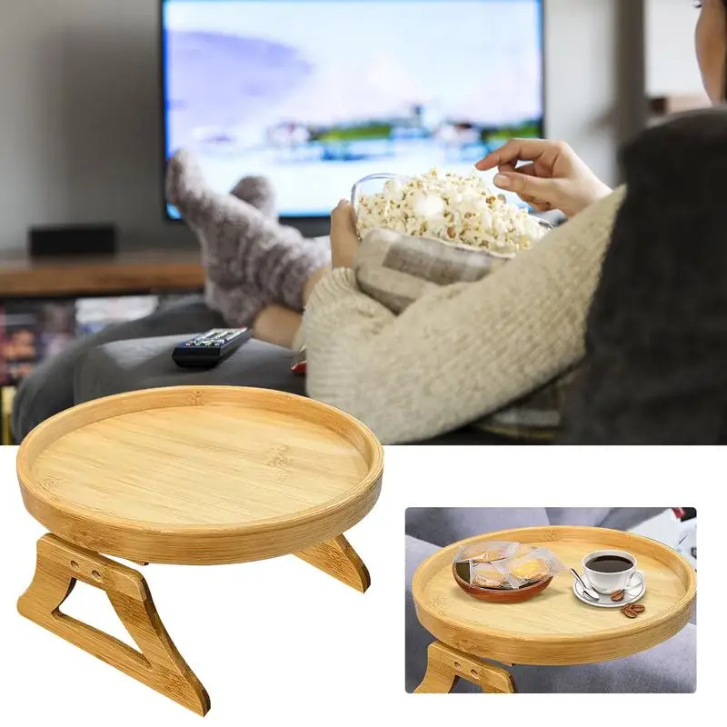 Sofa Armrest Clip-On Table Tray Wooden Natural Pine Wood Sofa Side Tables Round Portable Sofa Tables Arm Rest Organize For Eat
Sofa Armrest Clip-On Table Tray Wooden Natural Pine Wood Sofa Side Tables Round Portable Sofa Tables Arm Rest Organize For Eat