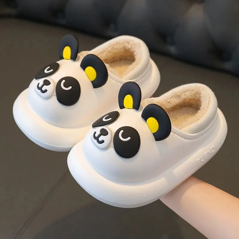 Cute White Panda Fur Slippers Children Winter Warm Home Plush Loafer Slides Cartoon Panda Shoes Platform Winter Furry Slippers
Cute White Panda Fur Slippers Children Winter Warm Home Plush Loafer Slides Cartoon Panda Shoes Platform Winter Furry Slippers