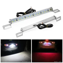 2022 CAR White/Red 30Leds Rear Car LED License Plate Lights Brake Stop Lamp Tail Reverse Light Bar 5730 SMD License Plate Lamp
2022 CAR White/Red 30Leds Rear Car LED License Plate Lights Brake Stop Lamp Tail Reverse Light Bar 5730 SMD License Plate Lamp