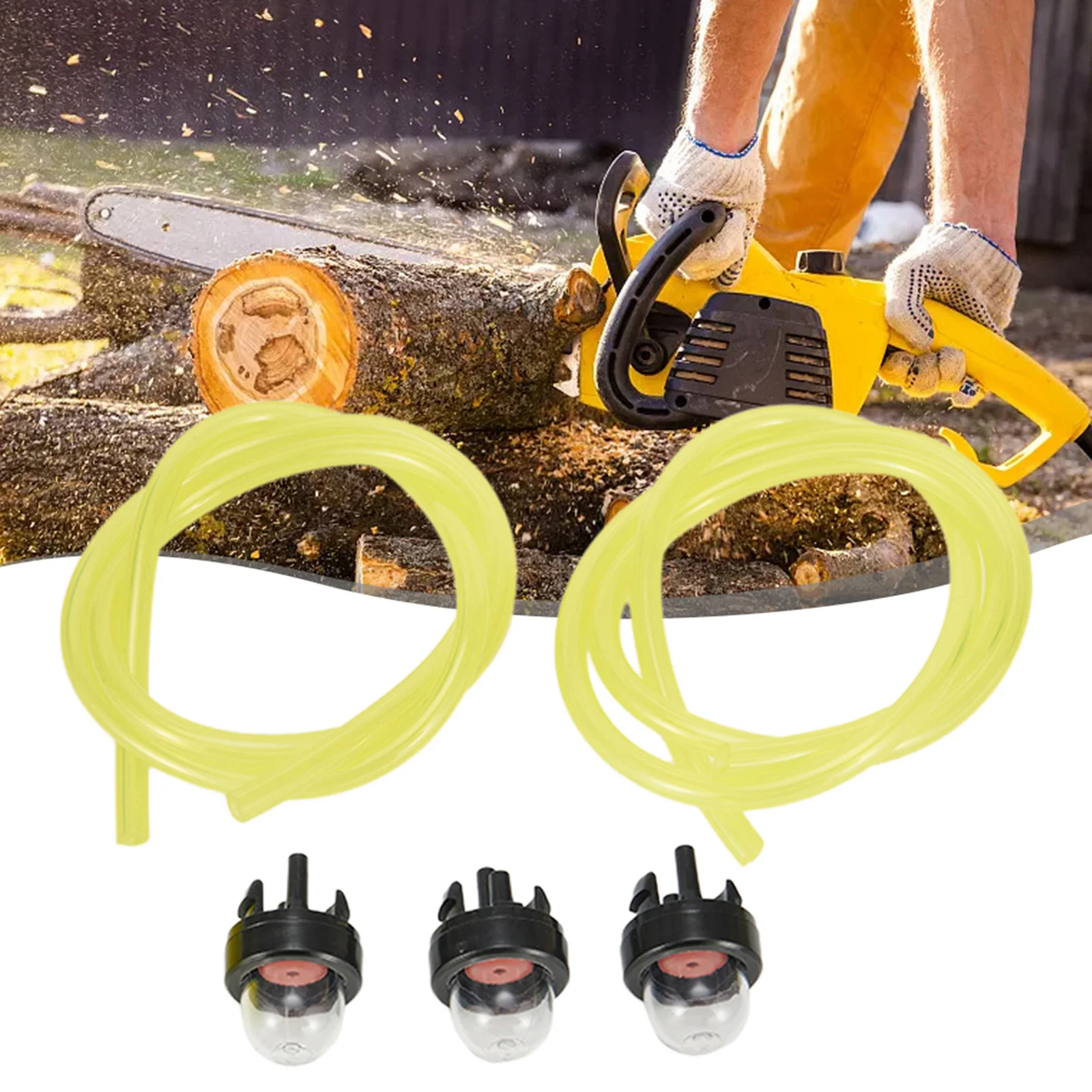 5 Pcs Pump Fuel Line Primer Bulbs Set For-Ryobi 683974 For Poulan Universal String Trimmer Hose Accessories Durable
5 Pcs Pump Fuel Line Primer Bulbs Set For-Ryobi 683974 For Poulan Universal String Trimmer Hose Accessories Durable