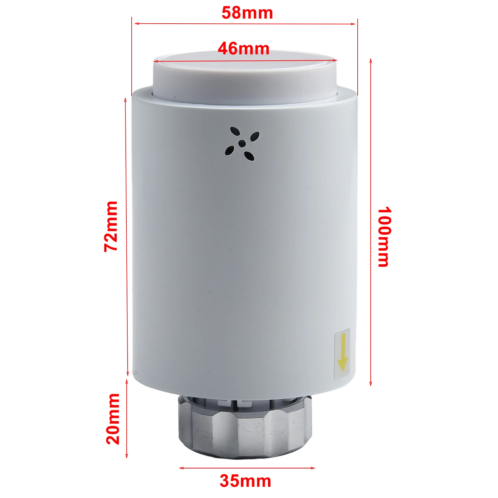 User Guide Thermostat (TRV) 2*AA* 1.5V LR6/mignon/AA Equipped With TUYA ZigB Ee For Use With Heating Radiators
User Guide Thermostat (TRV) 2*AA* 1.5V LR6/mignon/AA Equipped With TUYA ZigB Ee For Use With Heating Radiators