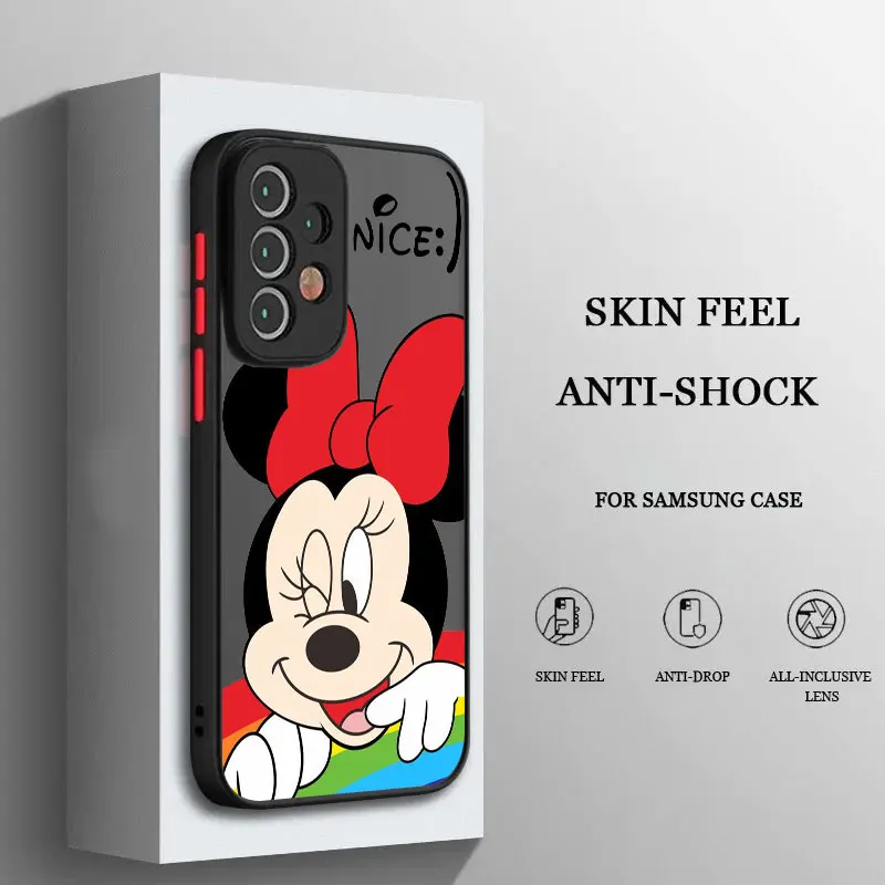Mickey Minnie Mouse Cartoon Phone Case For Samsung Galaxy S24 Case S23 Ultra S22 S21 S20 FE S10 Plus For S24 Note 20 Ultra Cover Mickey Minnie Mouse Cartoon Phone Case For Samsung Galaxy S24 Case S23 Ultra S22 S21 S20 FE S10 Plus For S24 Note 20 Ultra Cover