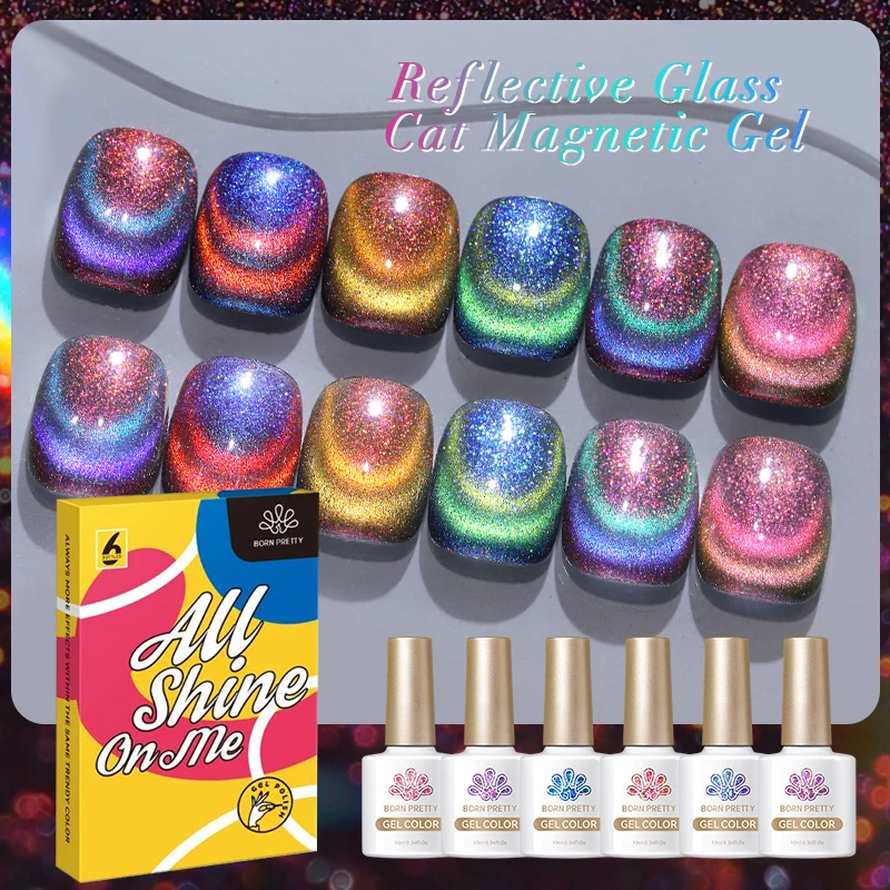 BORN PRETTY 3/6/12Pcs Gel Nail Polish Set Cat Magnetic Gel With Magnetick Semi Permanent Varnishes Soak Off UV Manicure Set
BORN PRETTY 3/6/12Pcs Gel Nail Polish Set Cat Magnetic Gel With Magnetick Semi Permanent Varnishes Soak Off UV Manicure Set