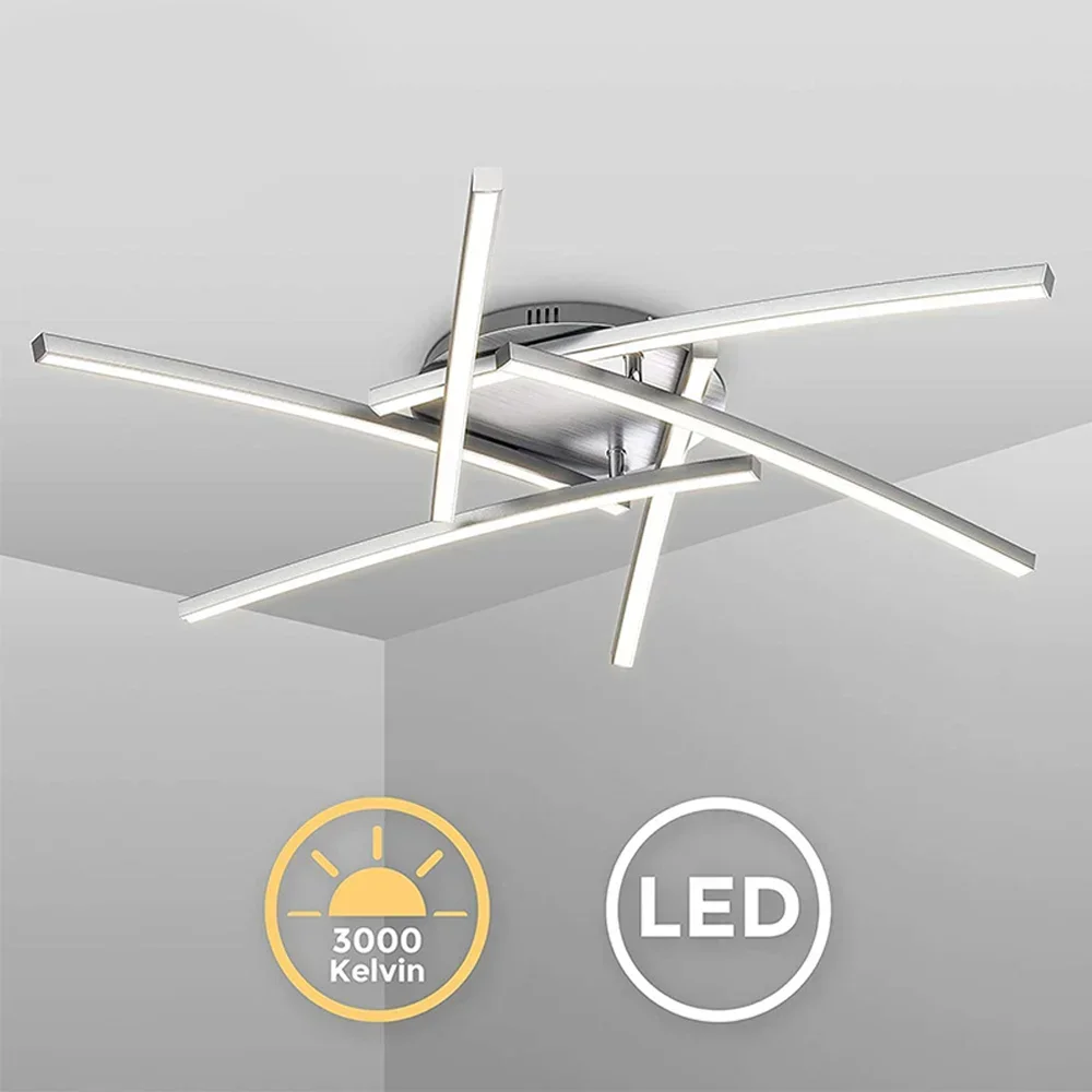Ceiling Lamp Modern Warm White/White Straight Ceiling Chandelier Lighting Luminar Kitchen Ceiling Lights For Bedroom Living Room
Ceiling Lamp Modern Warm White/White Straight Ceiling Chandelier Lighting Luminar Kitchen Ceiling Lights For Bedroom Living Room