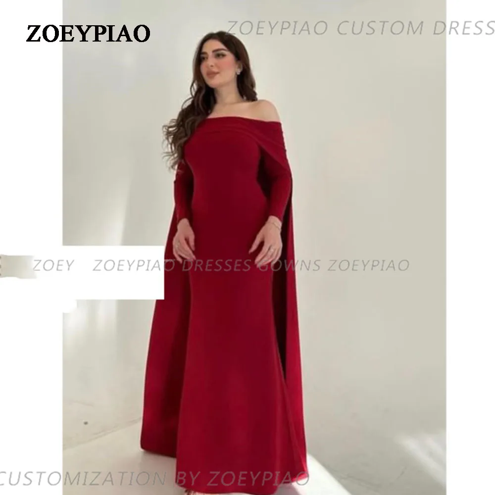 

Vintage Burgundy Off Shoulder Prom Dress Strapless Party Gowns For Women 2024 New Arrivals Satin Evening Dresses Gown Vestidos