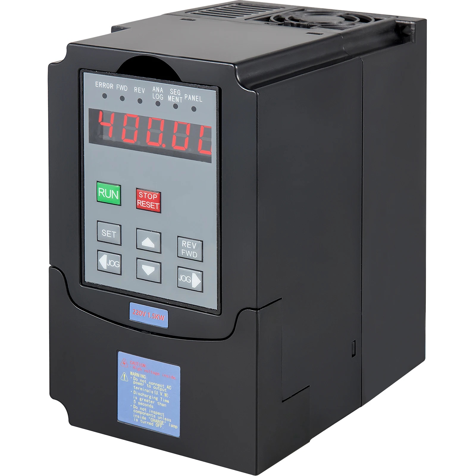 VEVOR VFD 220 кВт, привод переменной частоты 7A, ЧПУ VFD преобразователь привода двигателя в, для управления скоростью двигателя шпинделя
VEVOR VFD 220 кВт, привод переменной частоты 7A, ЧПУ VFD преобразователь привода двигателя в, для управления скоростью двигателя шпинделя