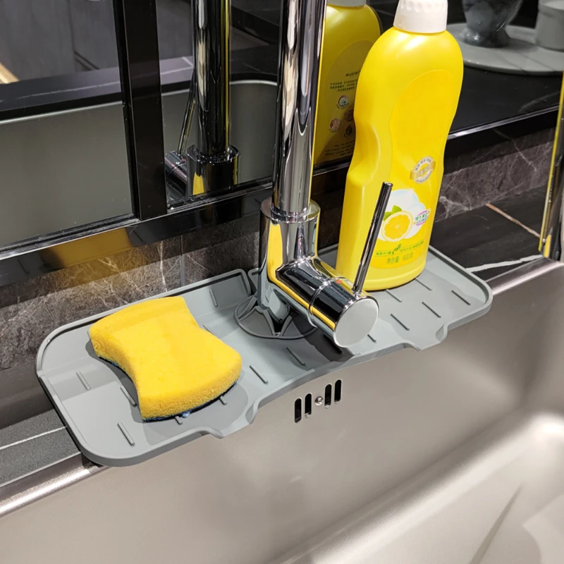 Kitchen Silicone Faucet Absorbent Mat Sink Splash Catcher Countertop Protector Mat Draining Pad for Bathroom Kitchen Gadgets
Kitchen Silicone Faucet Absorbent Mat Sink Splash Catcher Countertop Protector Mat Draining Pad for Bathroom Kitchen Gadgets
