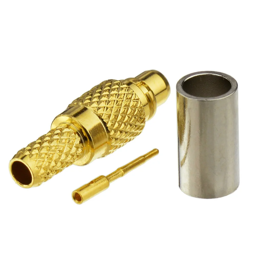 Superbat 10pcs MMCX Crimp Male RF Coaxial Connector for Cable RG174,RG316,LMR100
Superbat 10pcs MMCX Crimp Male RF Coaxial Connector for Cable RG174,RG316,LMR100